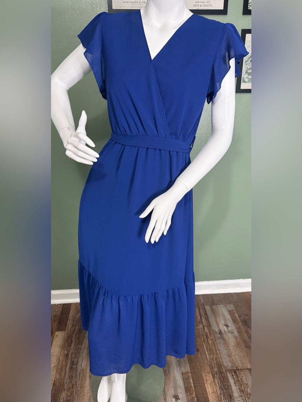 PRETTYGARDEN Women's Floral Boho Dress Size S